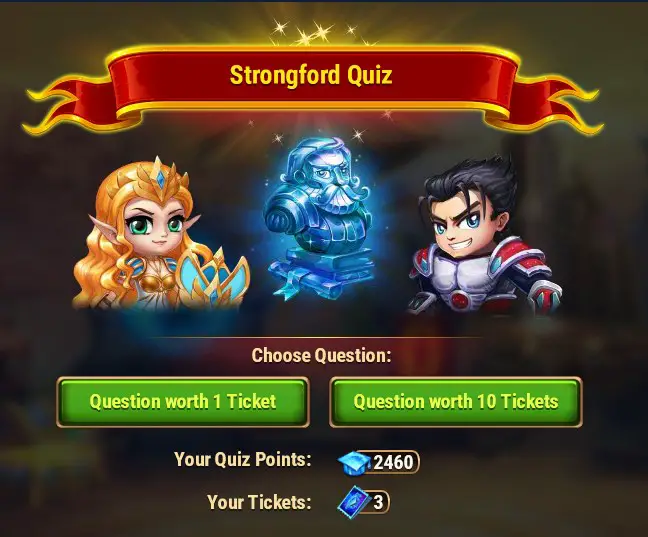 Quiz Quest Event Answers - Call of Dragons Guides