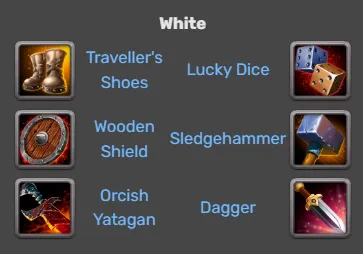 Hero Wars-Fafnir items