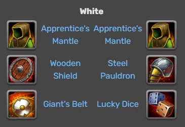 Hero Wars Orion Items