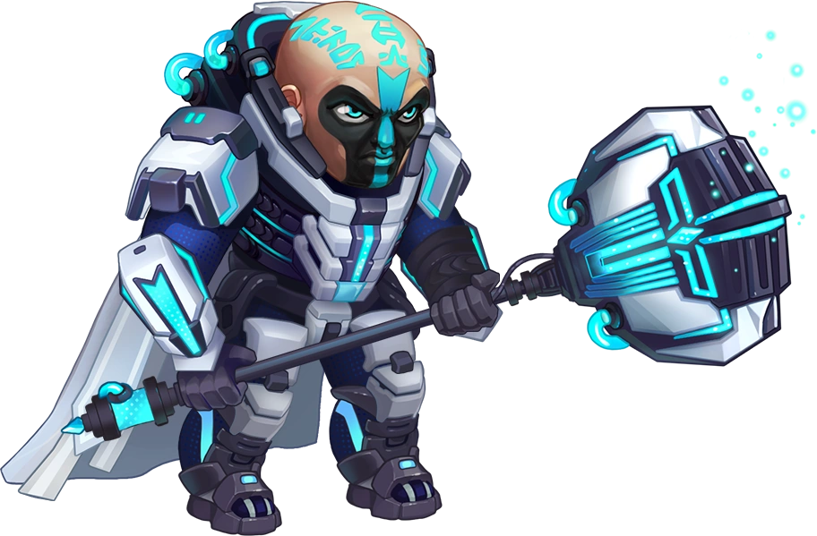 Luther Cybernetic Skin