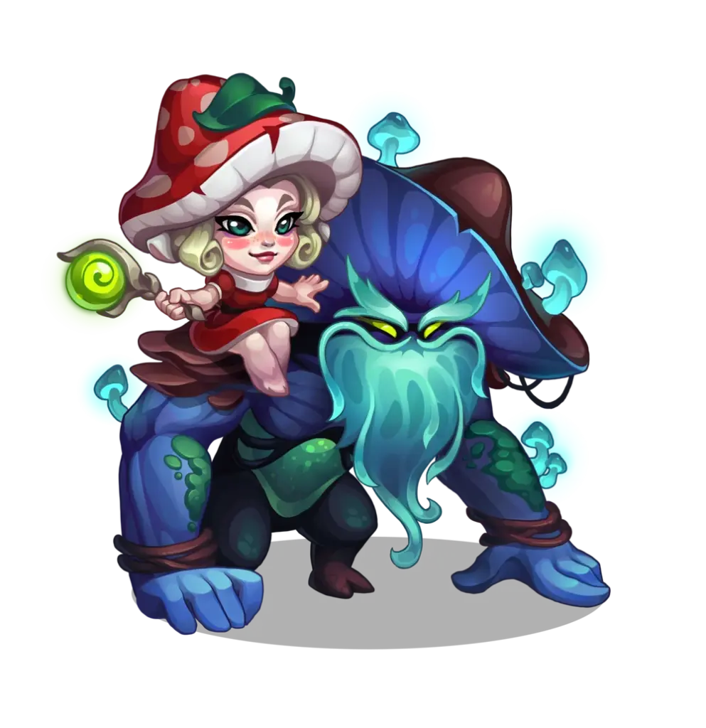 Mushy and Shroom Default Skin