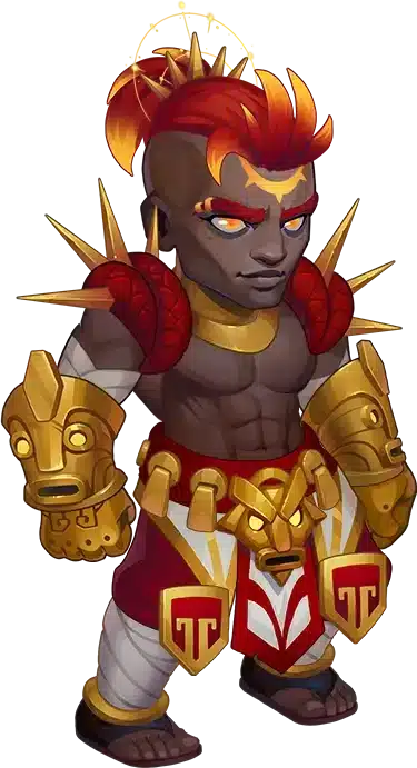 Tristan in Hero Wars Web, one of the heroes boosted by The Hidden Foundry Buff