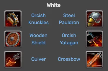 Hero Wars-Ginger items
