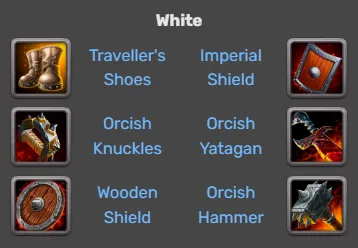 Hero Wars Julius Items