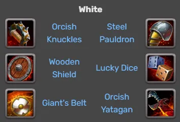 Hero Wars k'arkh Items