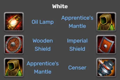 Hero Wars Lars Items