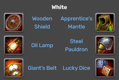 Hero Wars Lian Items