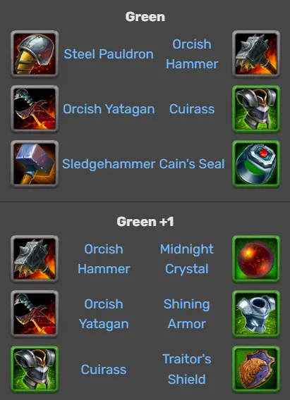 Hero Wars Mushy & Shroom items