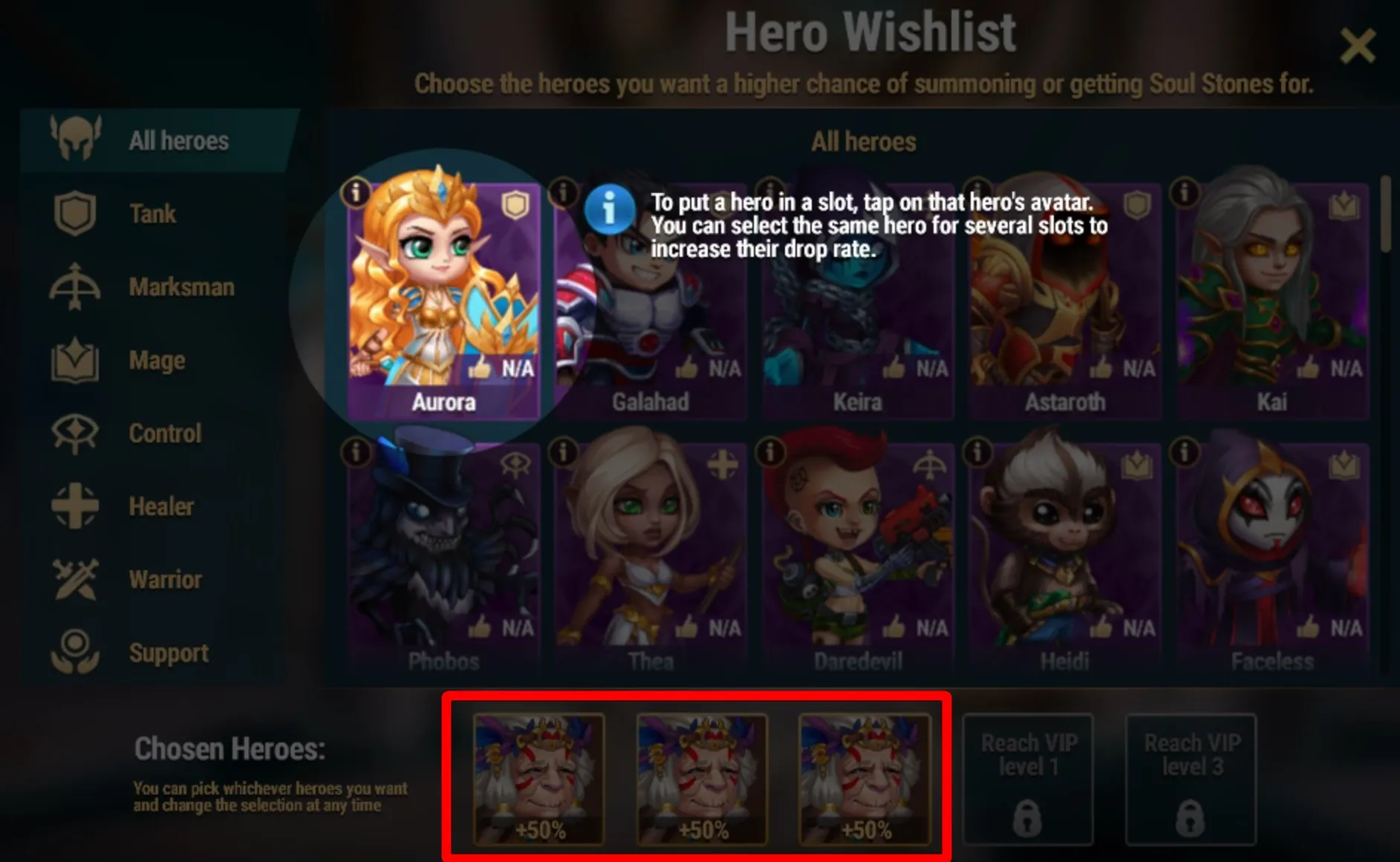 Hero Wars Items & Resources