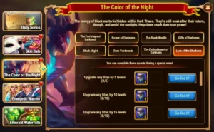 Hero Wars The Color of the Night Event