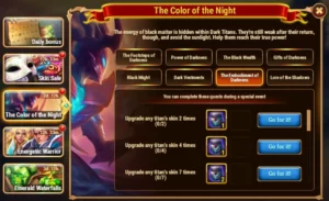Hero Wars The Color of the Night Event