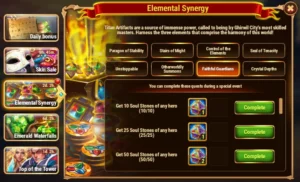Hero Wars Elemental Synergy Event