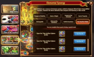 Hero Wars Elemental Synergy Event