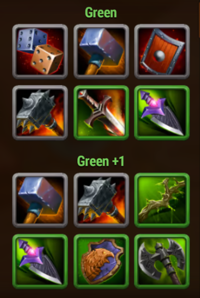 Hero Wars Lyria Items