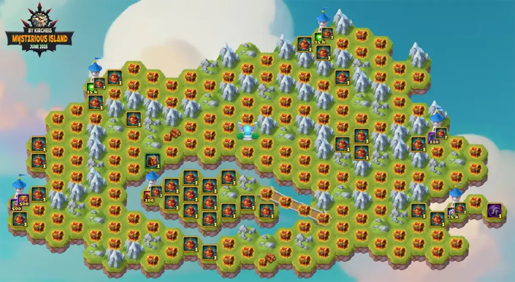 mysterious island june map