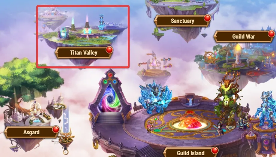 Hero Wars Elemental Tournament Shop