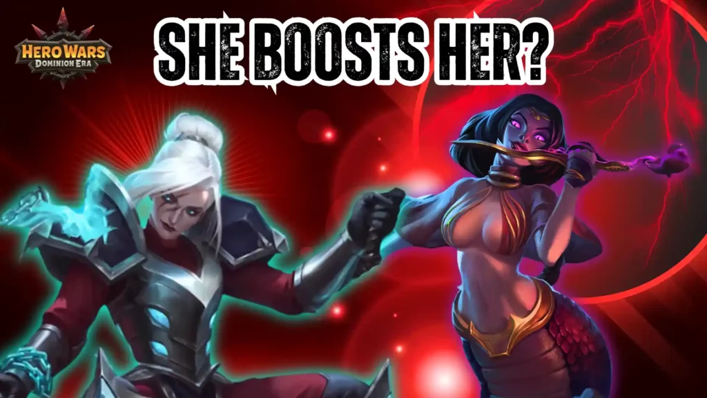 Hero Wars Yasmine and Lyria Team