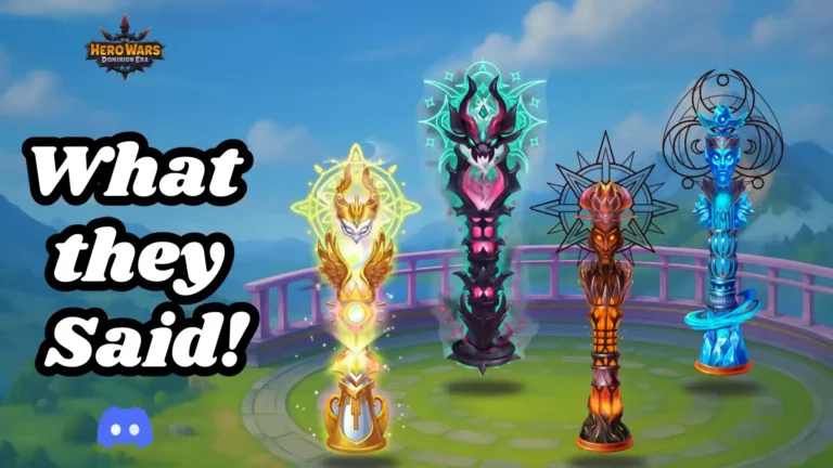 Read more about the article Hero Wars Totem Discussion