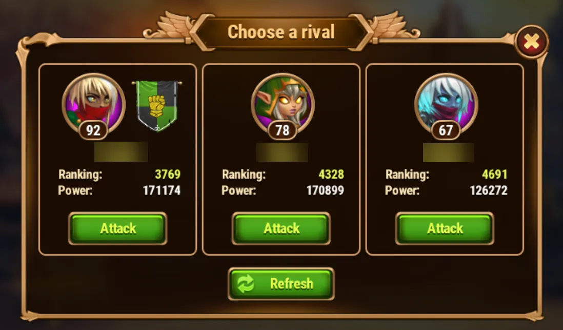 Hero Wars Grand Arena