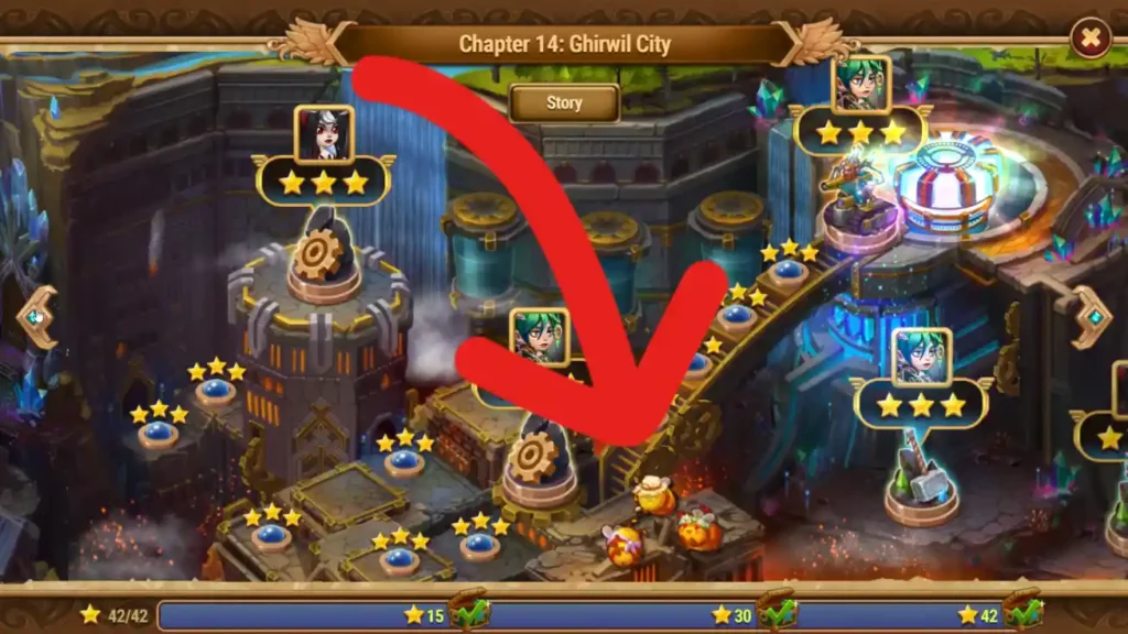 Hero Wars Summer Festival Mini Game Day 7 Location 