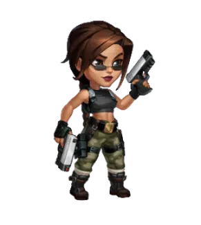Lara Croft Dark Angel Skin