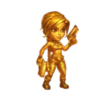 Hero Wars Lara Croft Midas Skin