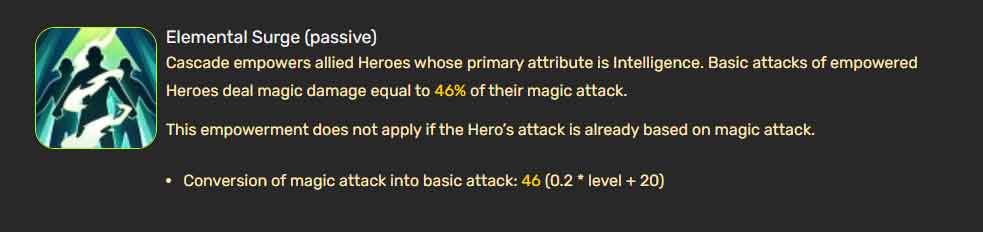 Cascade Numbers Breakdown