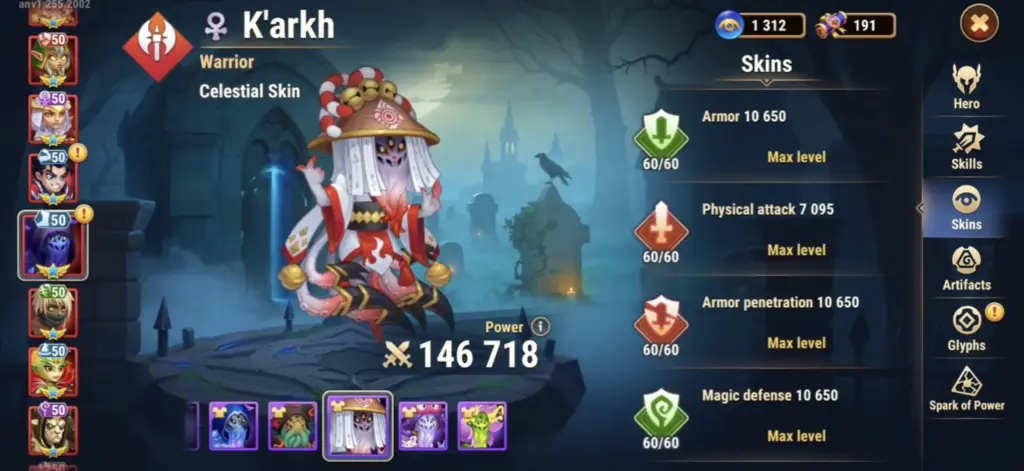 K'arkh build guide