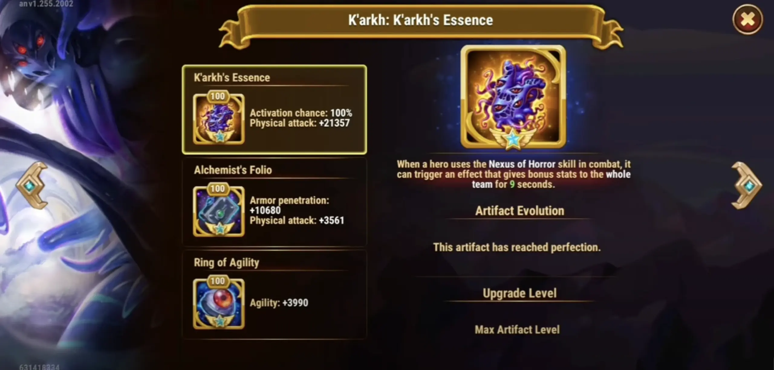 K'arkh build guide