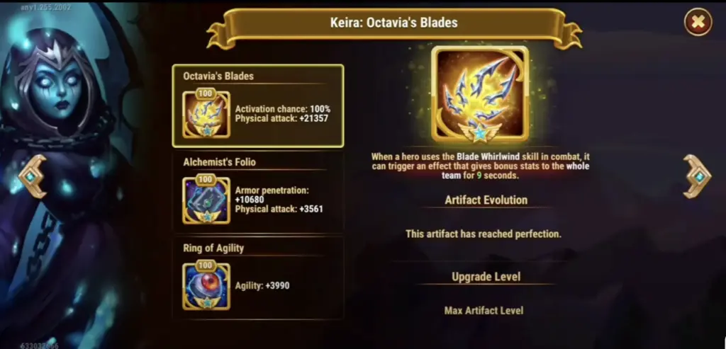 KEIRA BUILD GUIDE