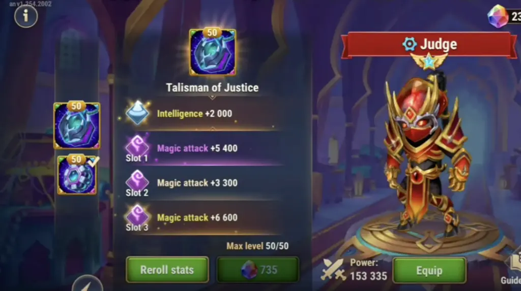 Judge build guide