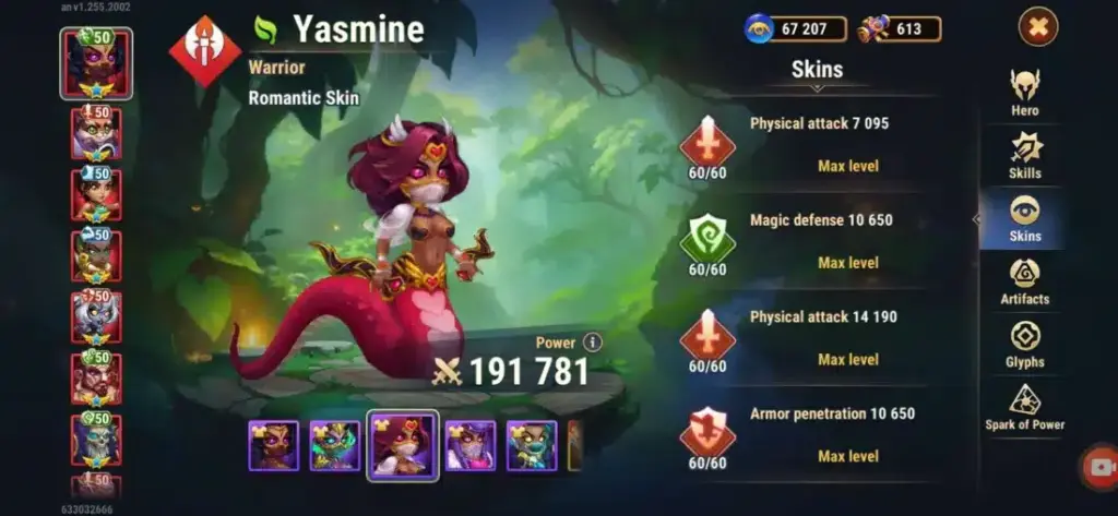 yasmine build guide