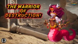 The warrior of destruction
