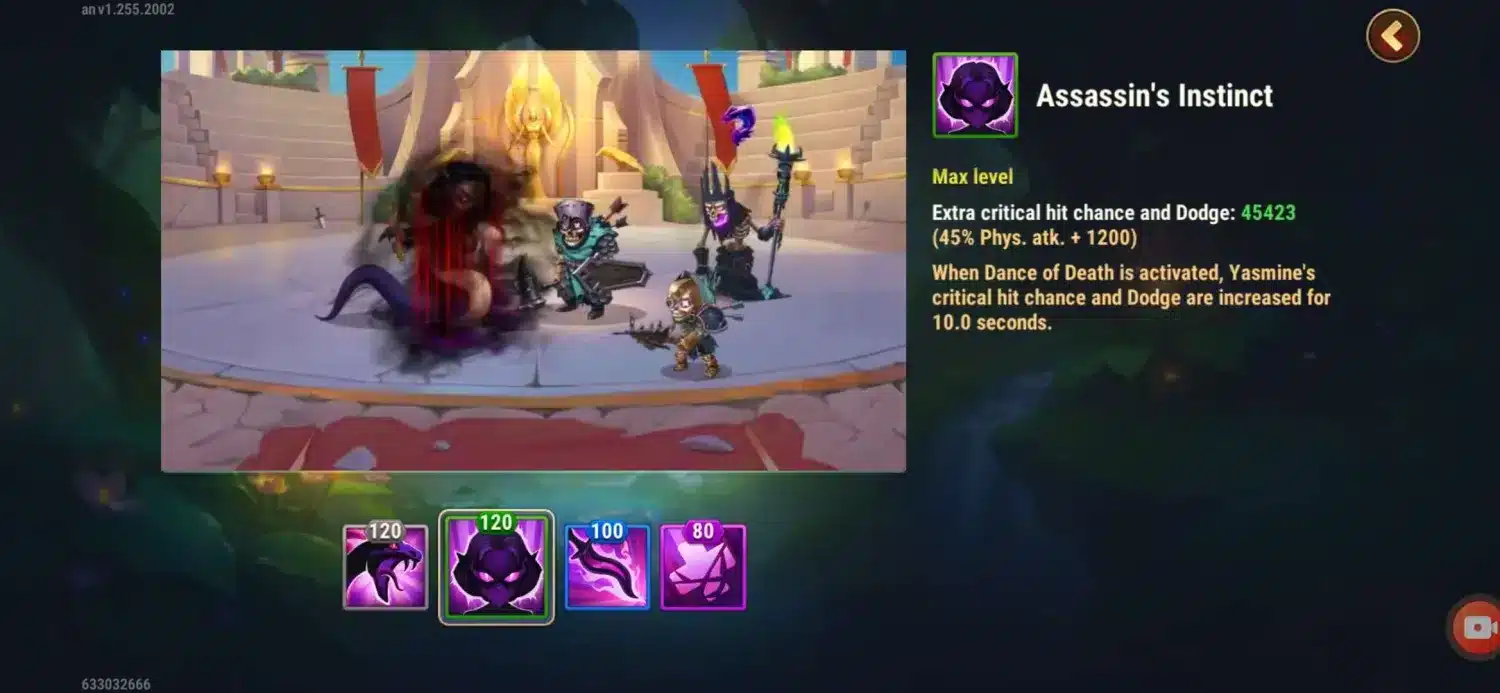 Assassins instinct