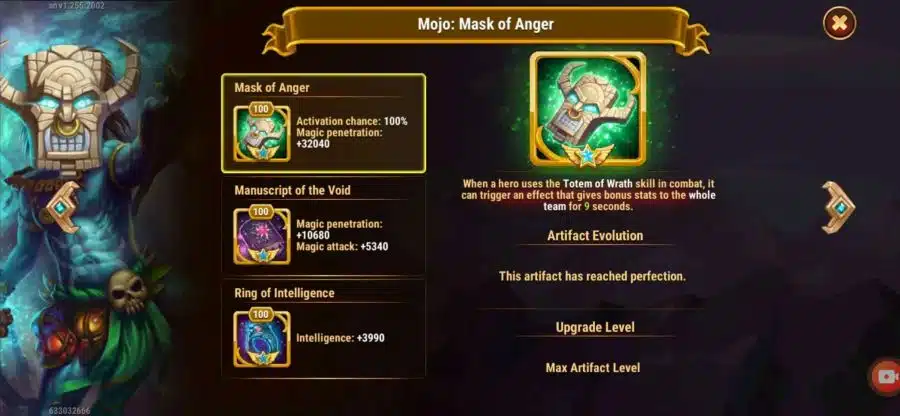 Artifacts of mojo