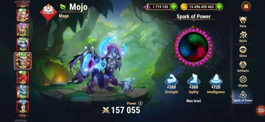 Spark of power