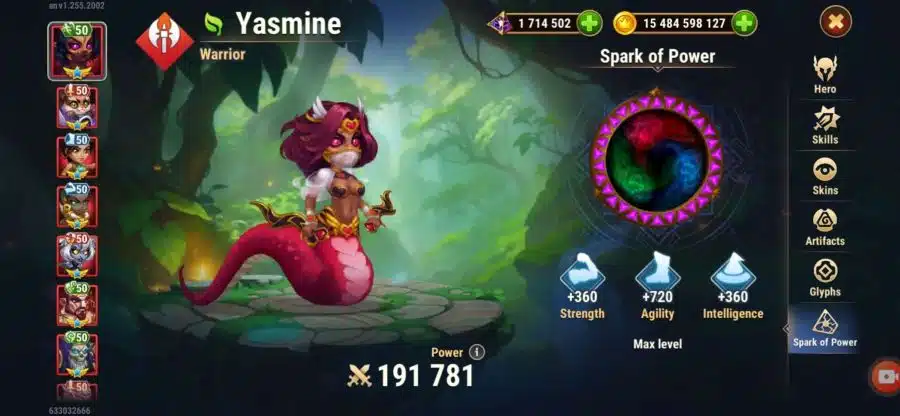 Yasmine spark of power