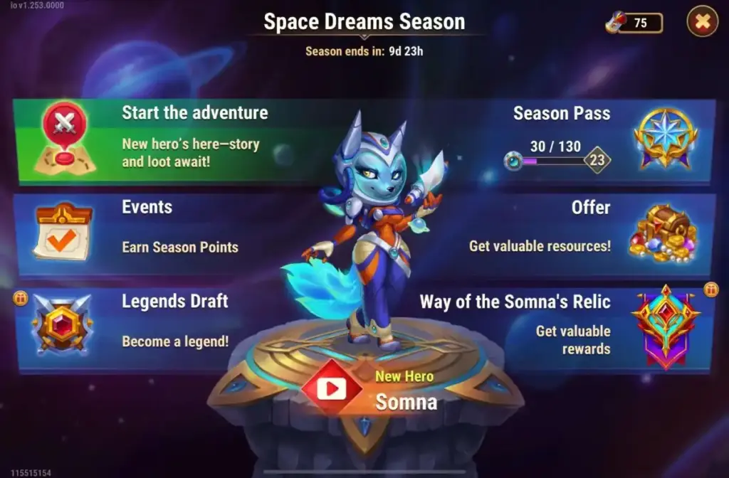 Tricks and Treats Season Calendar