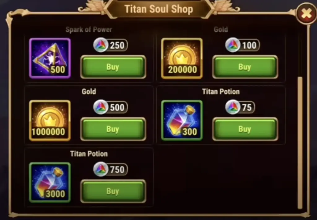 F2P Titan strategy guide