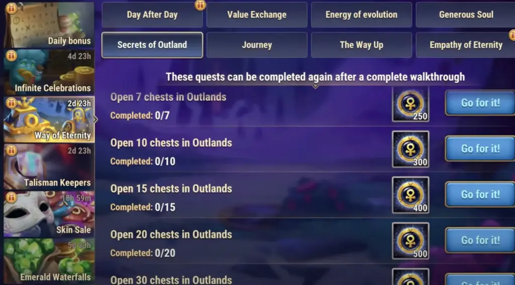 Hero Wars Alliance new season