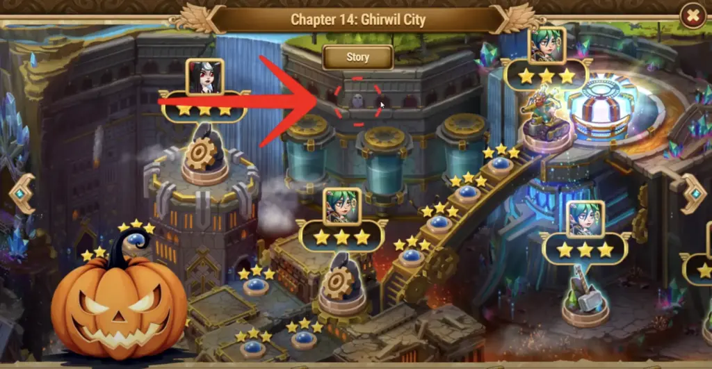 Hero wars spooky festival mini games