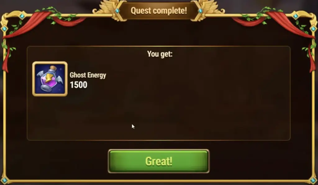 claiming your ghost candy