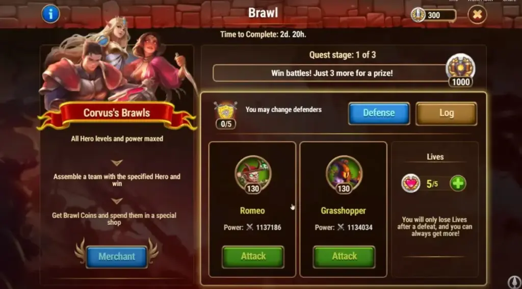 corvus brawls guide