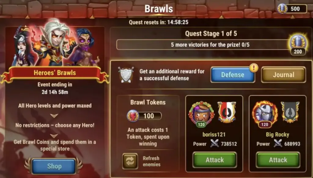 Hero Wars Alliance new season