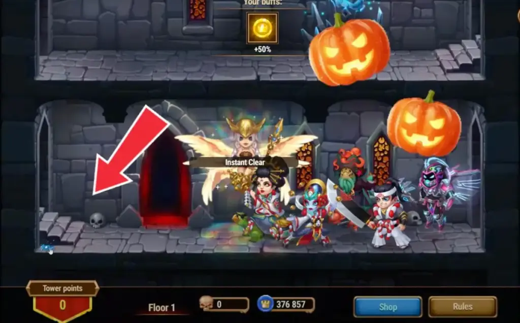 Hero Wars Spooky Festival Mini Games 2025
