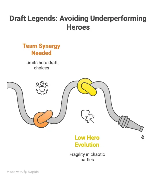 Draft Legend Guide info-graphics