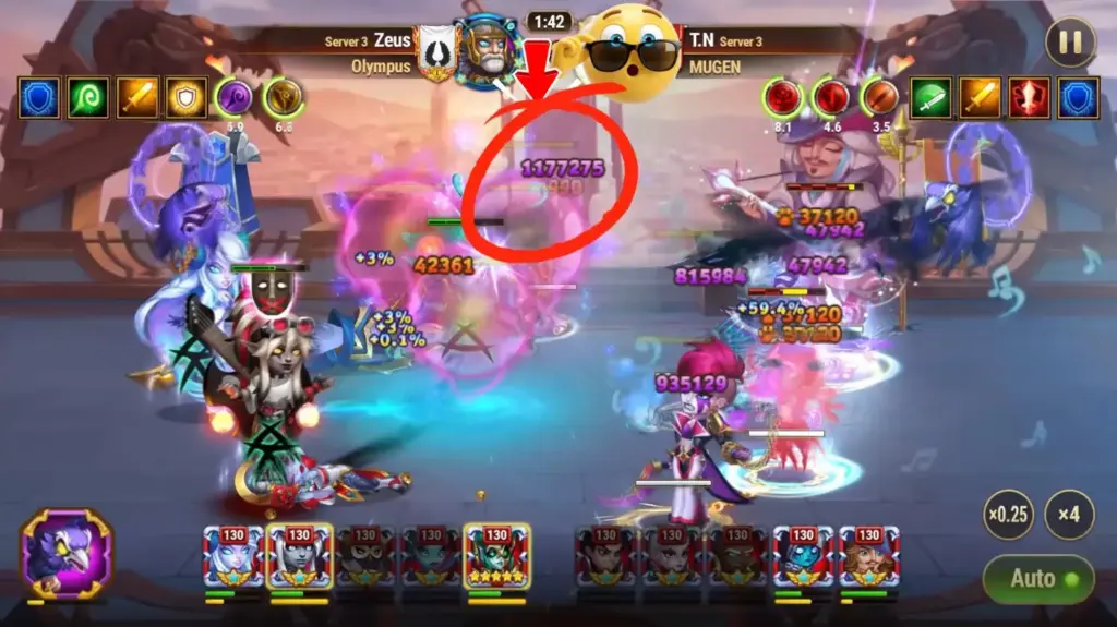 Hero Wars Electra Skills