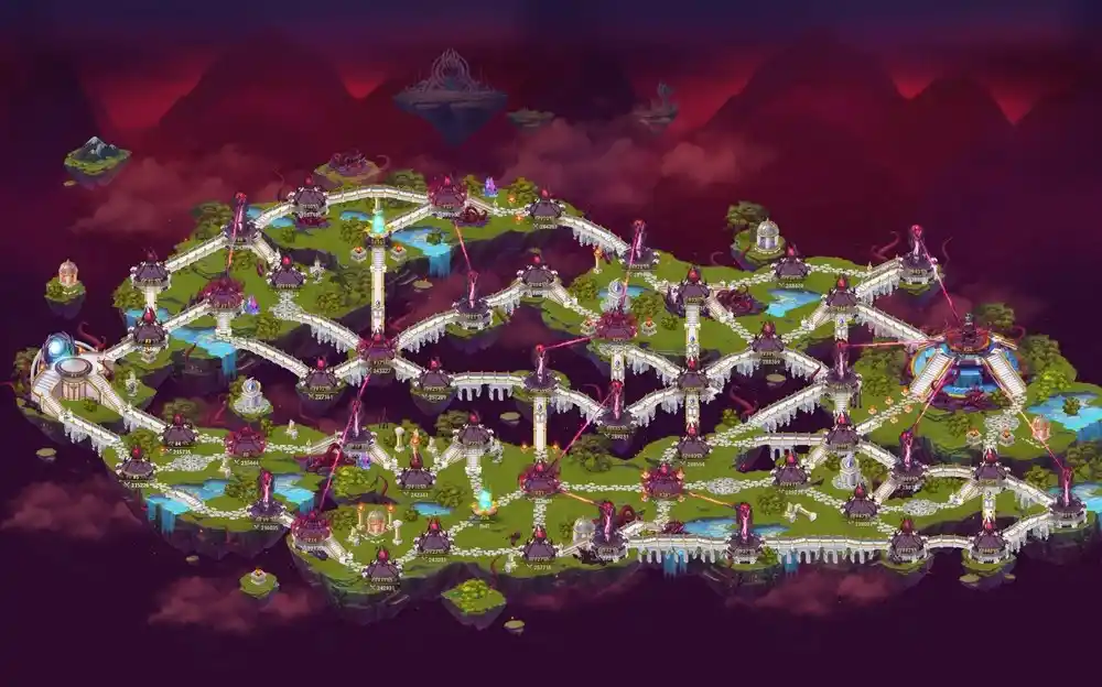 Hero Wars Adventure 10 Map