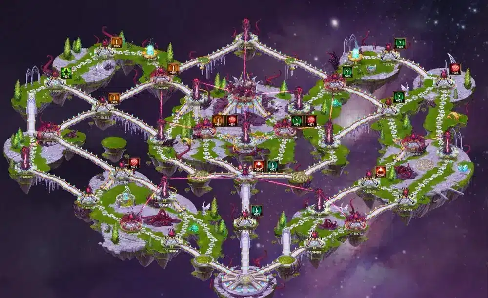 Hero Wars Adventure 12 Map