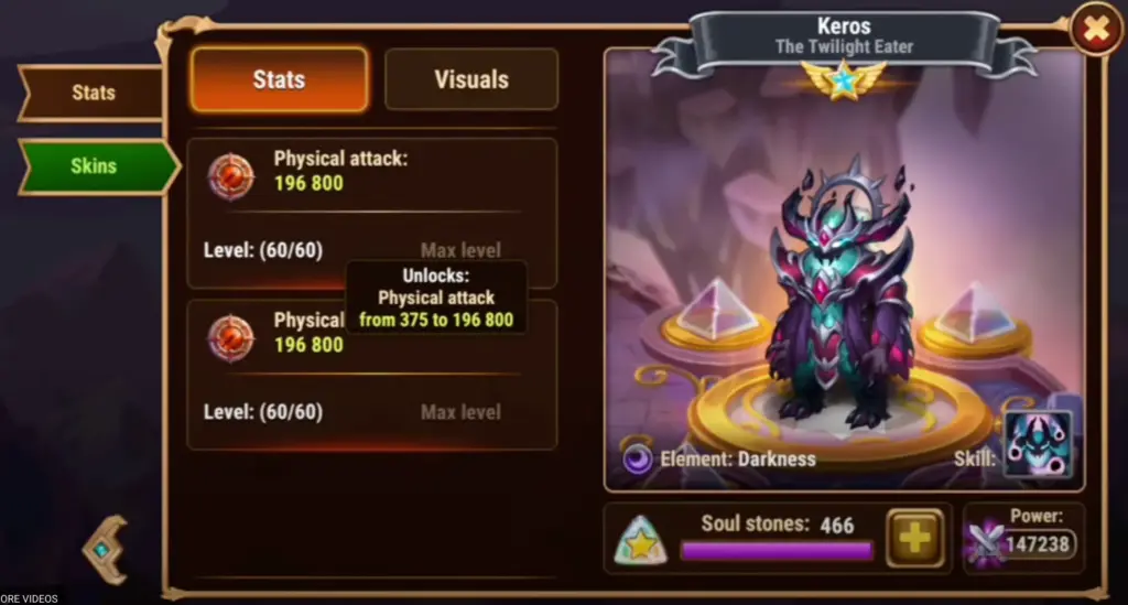 Keros Breakdown